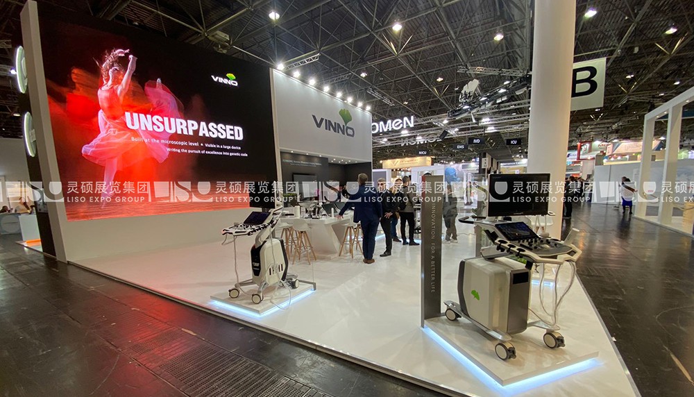 國外展臺設計搭建案例-飛依諾