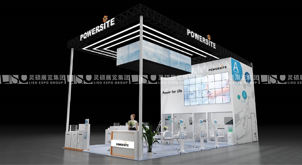 CMEF國際醫療器械展展臺搭建案例-博思得