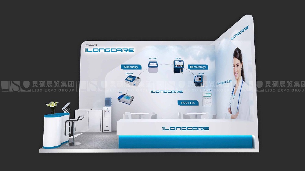 國外展臺設(shè)計搭建-朗凱