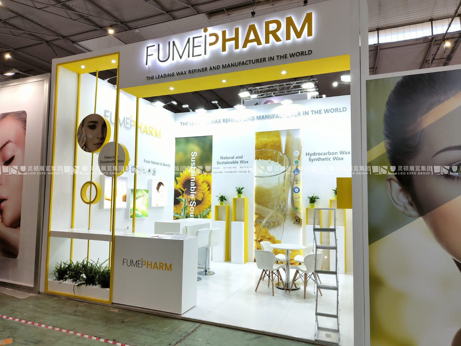 in-cosmetics展臺設計搭建-福美 in-cosmetics展臺設計搭建-福美