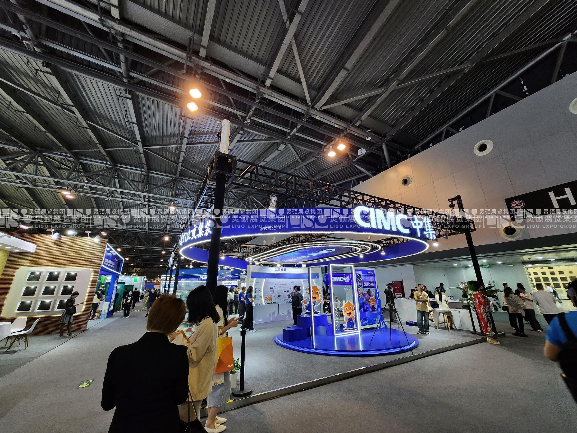 集裝箱展展臺設計搭建案例-中集