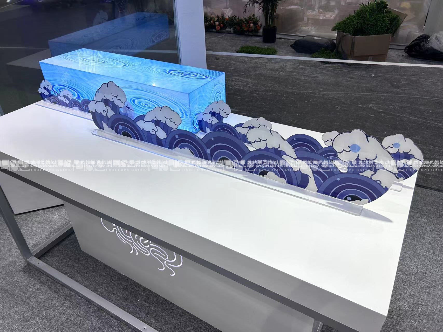 美博會展臺設計搭建案例-芬暢