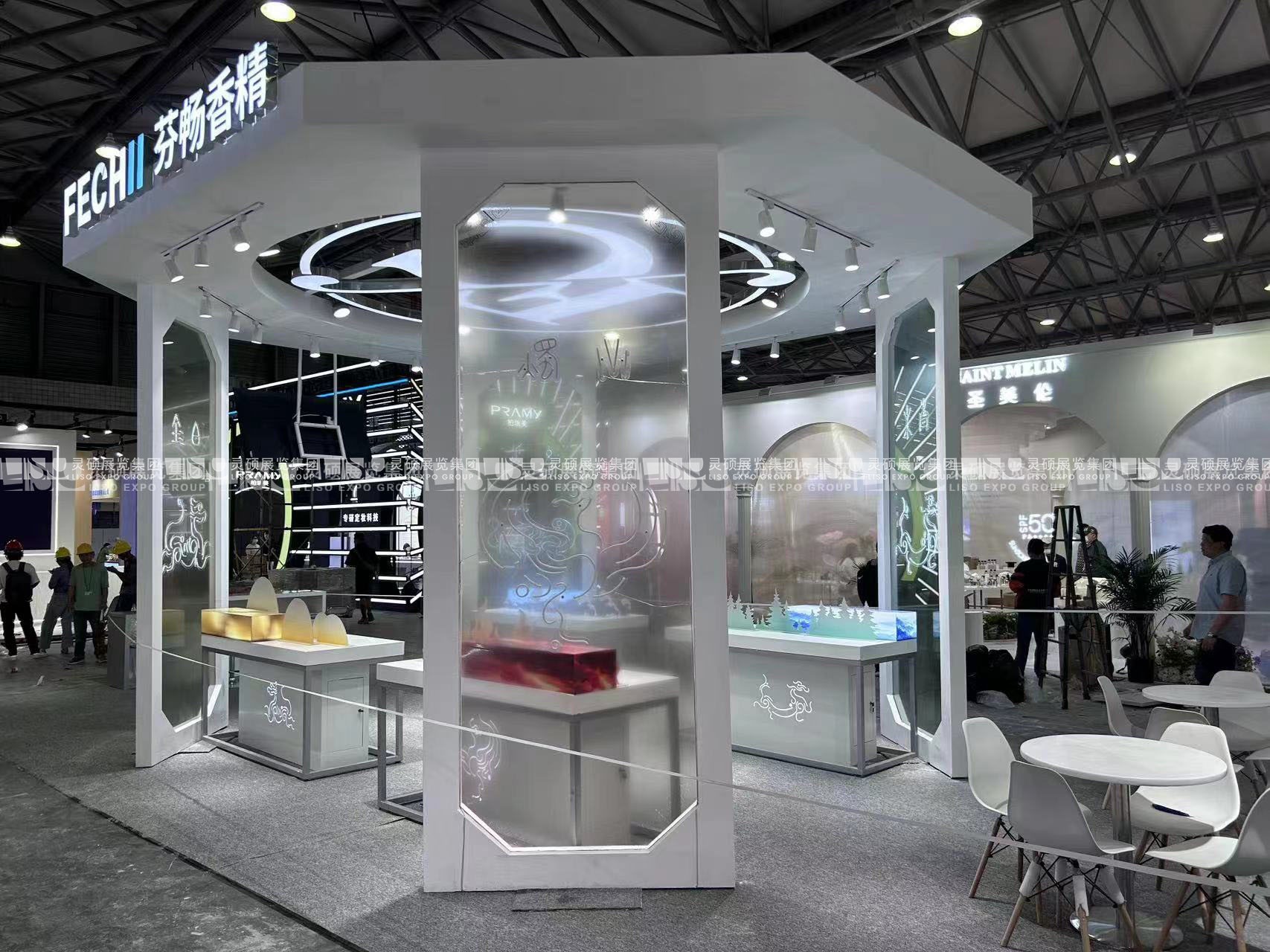 美博會展臺設計搭建案例-芬暢
