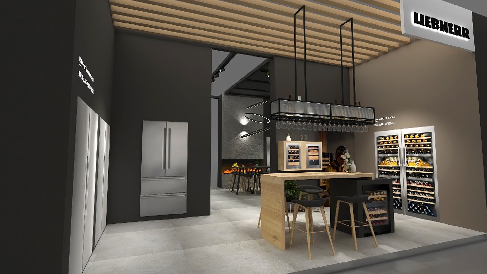 設(shè)計上海展臺設(shè)計搭建案例-勃利海爾