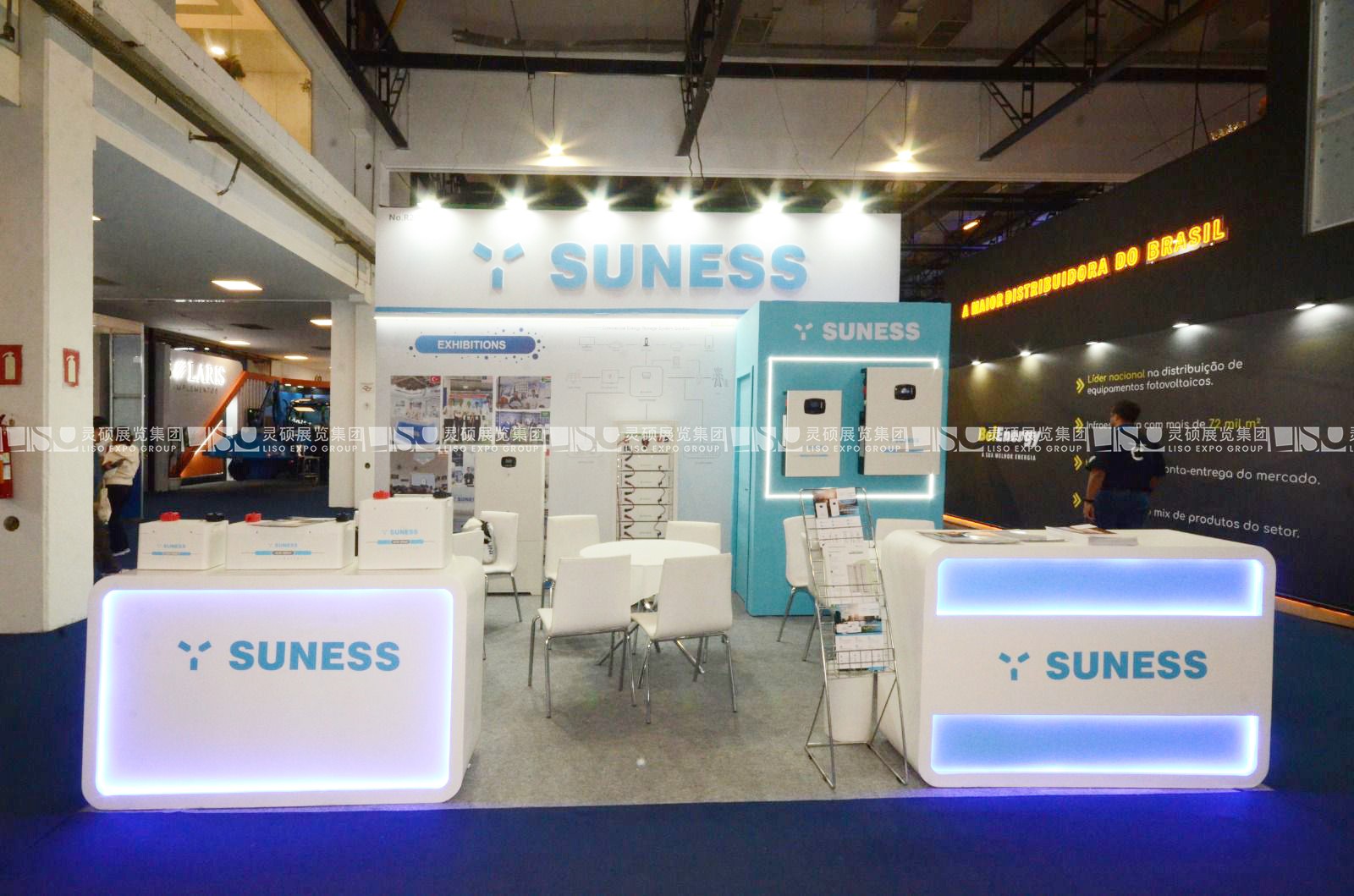 巴西圣保羅智慧能源展覽會(huì)展臺搭建案例-永銓源