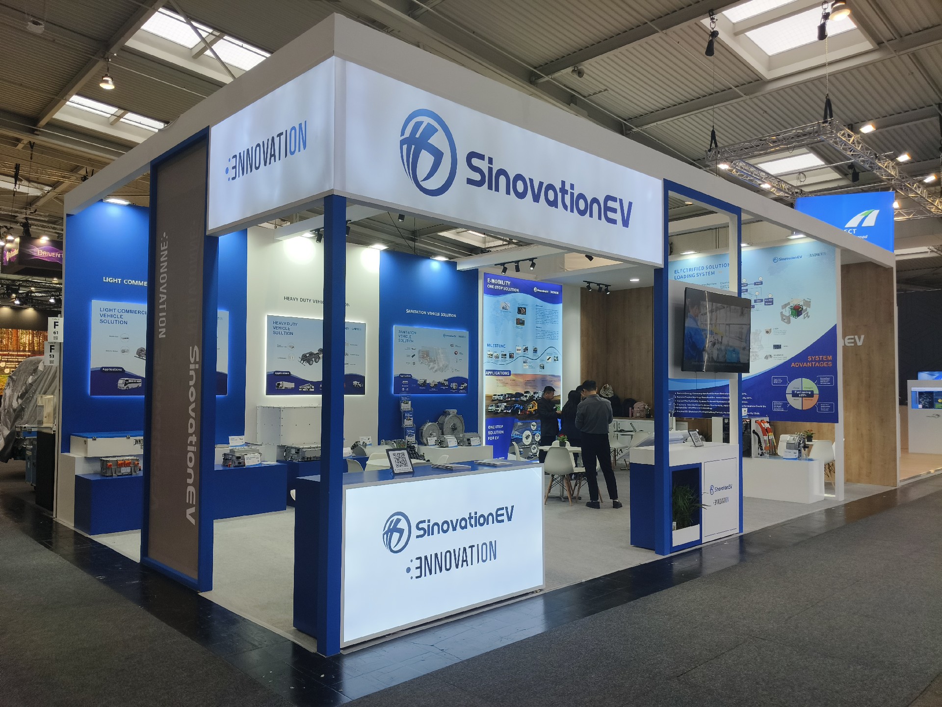 德國漢諾威車展展臺設計搭建案例-理工華創(chuàng)