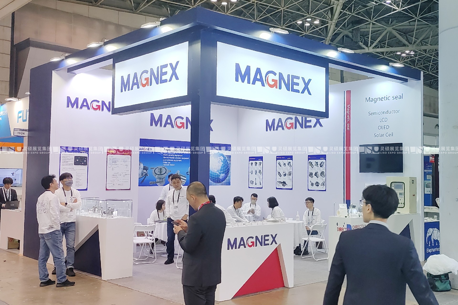 日本展臺(tái)設(shè)計(jì)搭建（國(guó)際半導(dǎo)體電子元器件展）