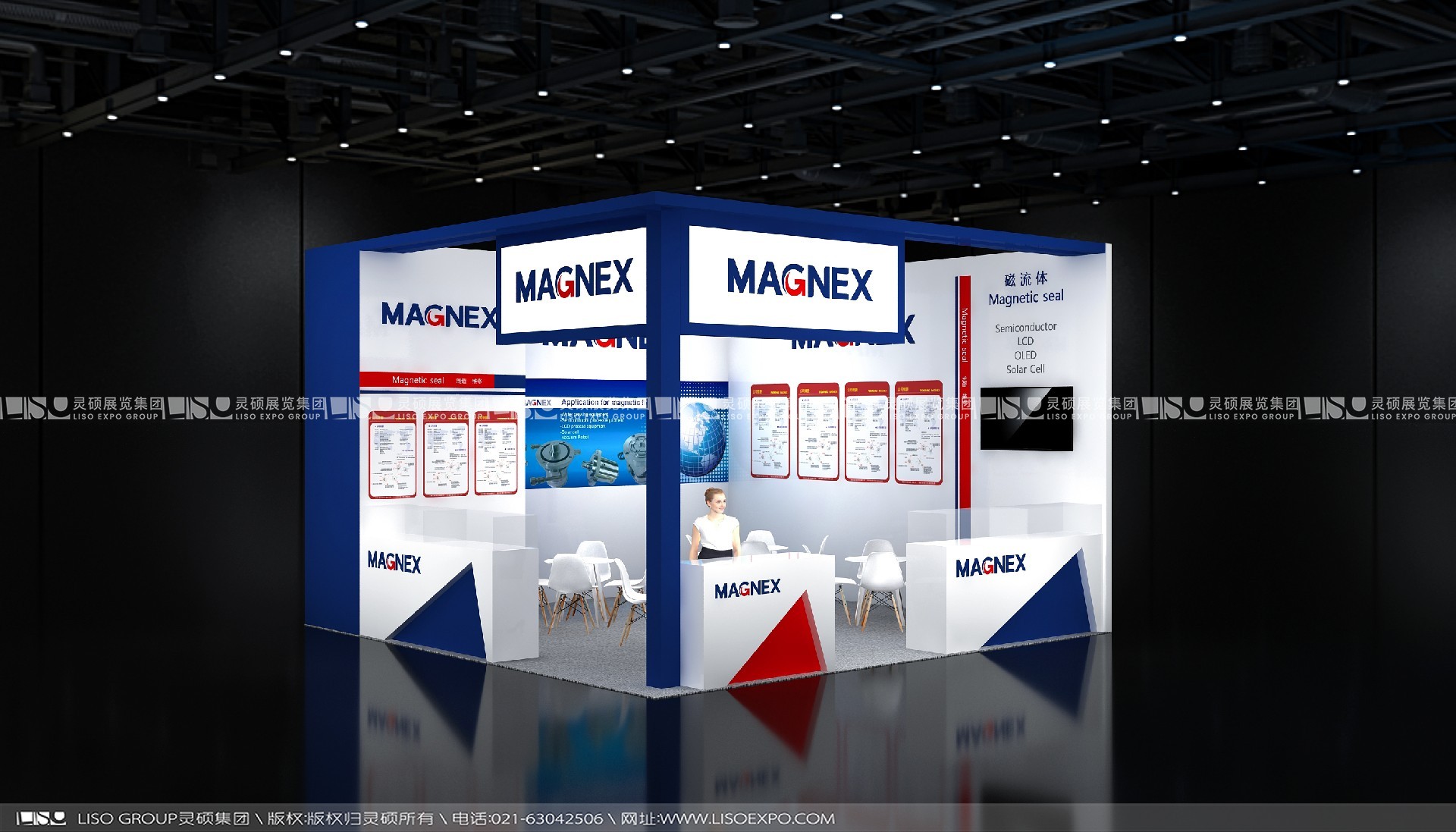 日本展臺(tái)設(shè)計(jì)搭建（國(guó)際半導(dǎo)體電子元器件展）