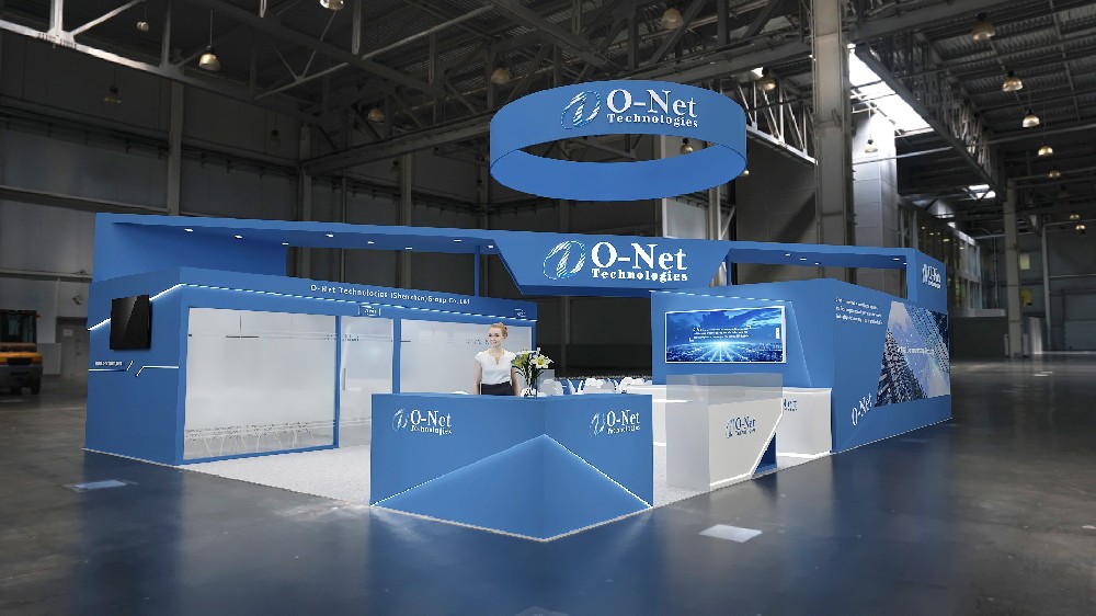 美國展臺設計搭建（光纖通訊展）