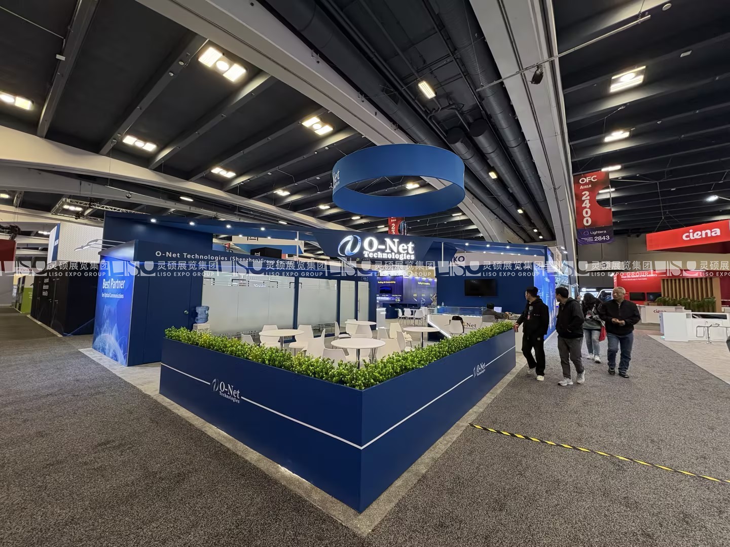 美國展臺設計搭建（光纖通訊展）