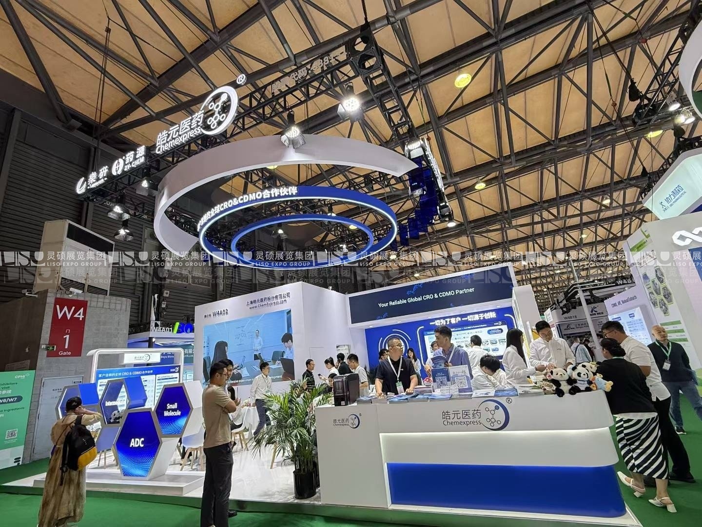 上海展臺設計搭建（世界制藥原料展）