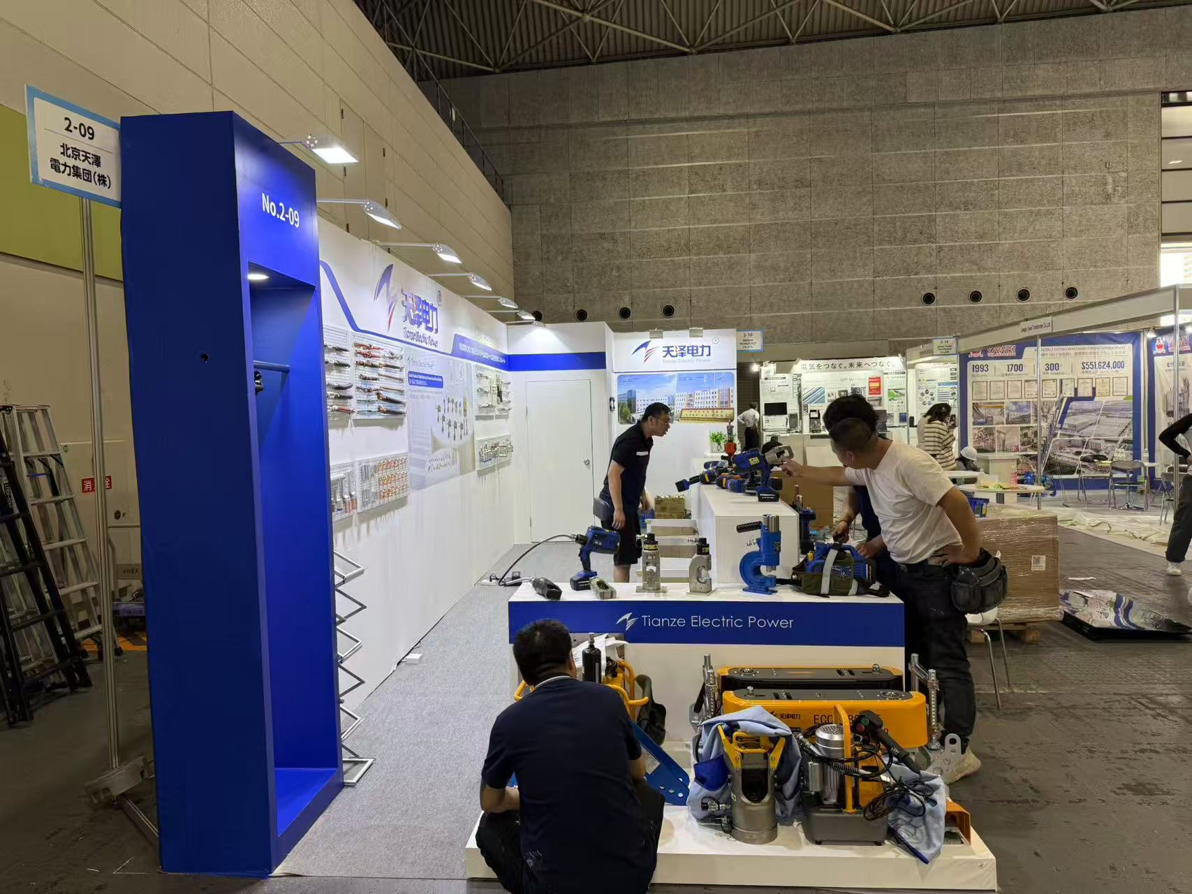 日本展臺(tái)設(shè)計(jì)搭建案例（日本電力電工展）