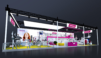 深圳展臺設計搭建案例（國際橡塑展）