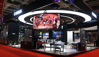 雅馬哈-上海展會(huì)展臺(tái)設(shè)計(jì)搭建案例