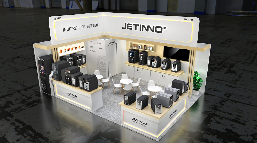 瑞士展臺設計搭建案例（瑞士咖啡展）